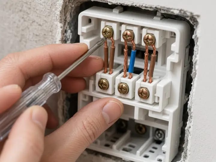 Установка розетки — фото 2